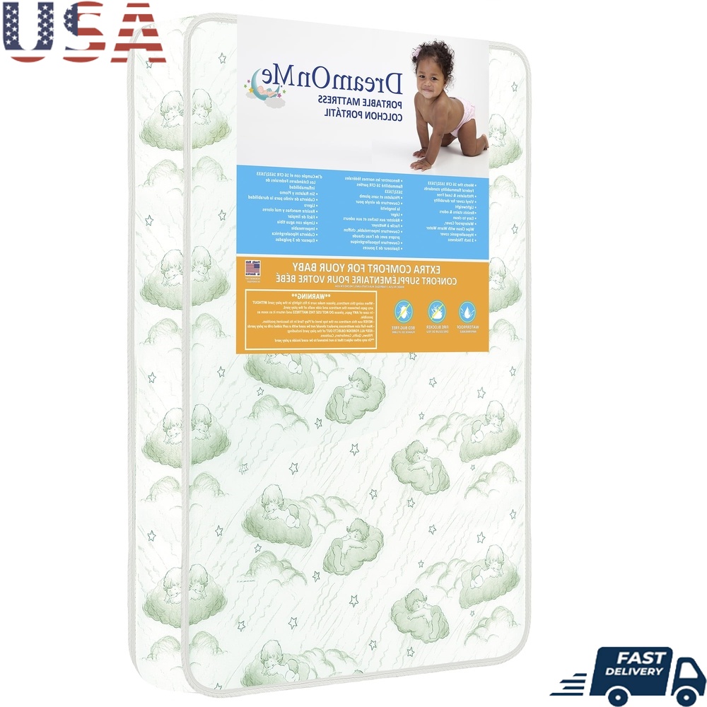 Baby Mattress Waterproof - Inner Spring Pack N Play Mattress