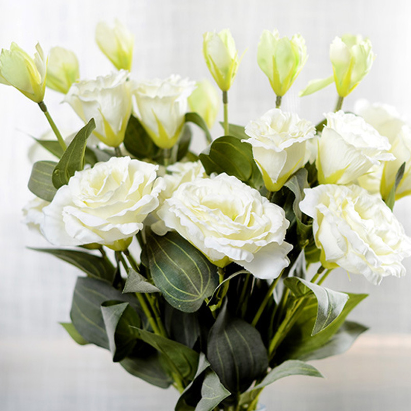 Baby Nursery Vintage - Artificial Flowers Rose Vintage 9-Head Silk
