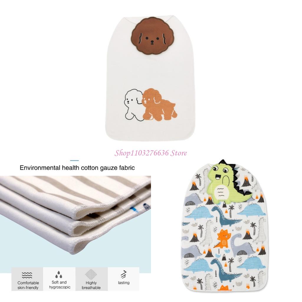 Baby Nursery Girl Room - R6FD Cotton Absorbent Towel Pad Baby