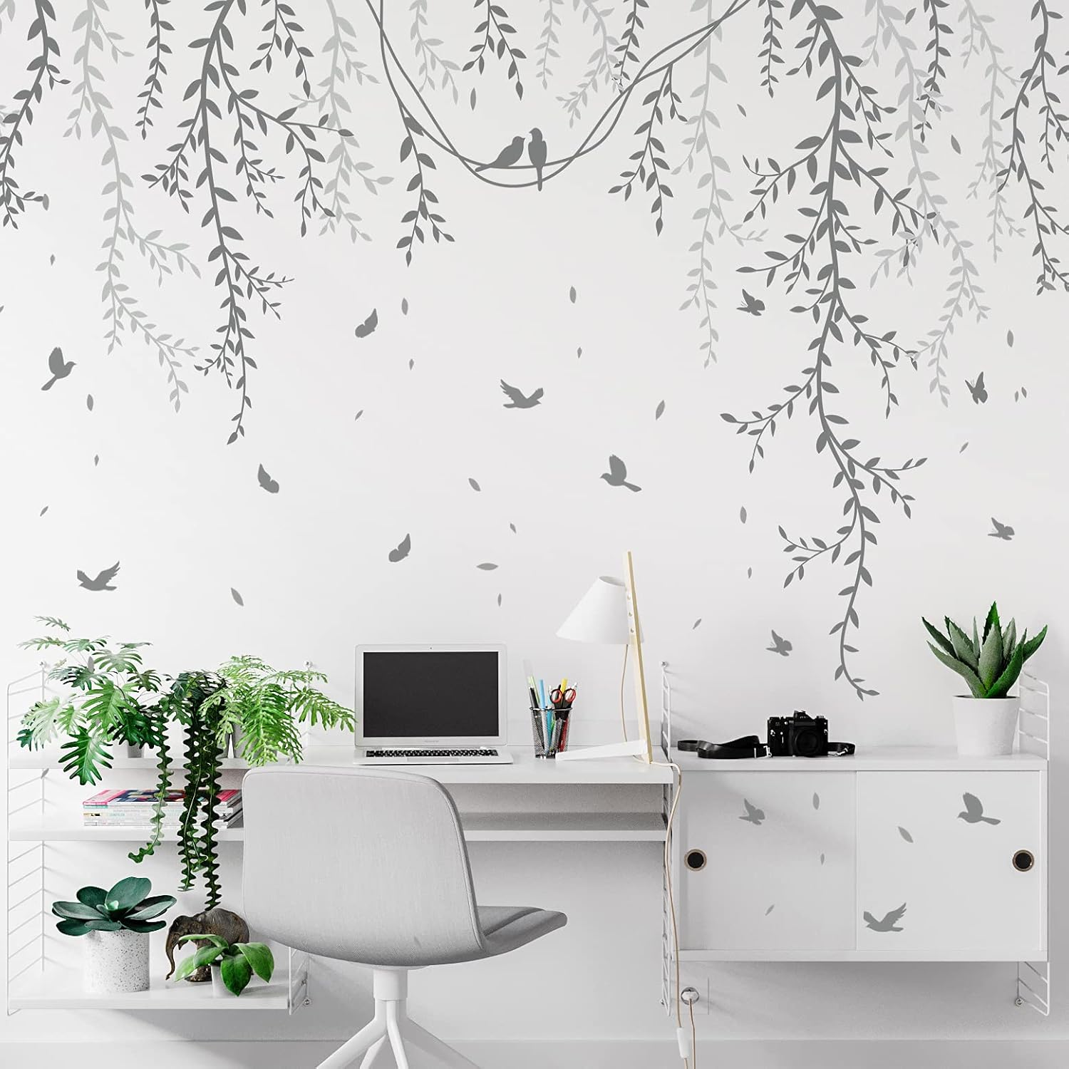 Wall Decal Nursery - Willow Branch Wall Decals - DIY
