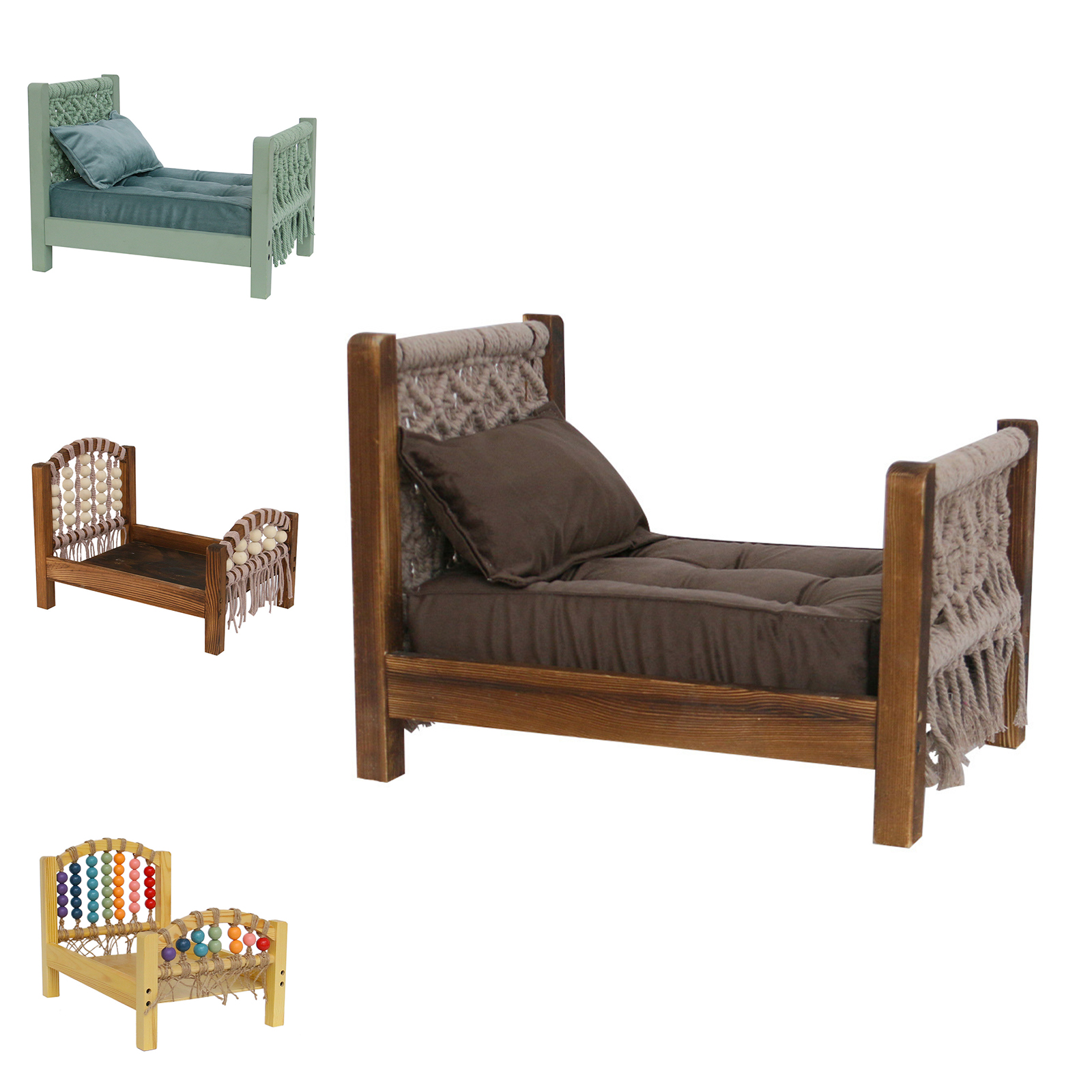 Baby Nursery Bed - 2023 Retro Mini Bed Baby Photo