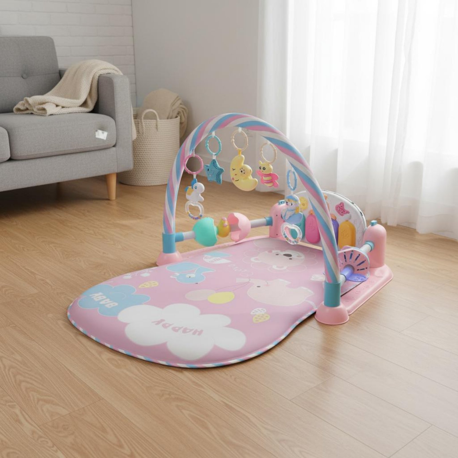 Baby Playpen with Piano Music  – Baby Nursery Bed recenzja i cena