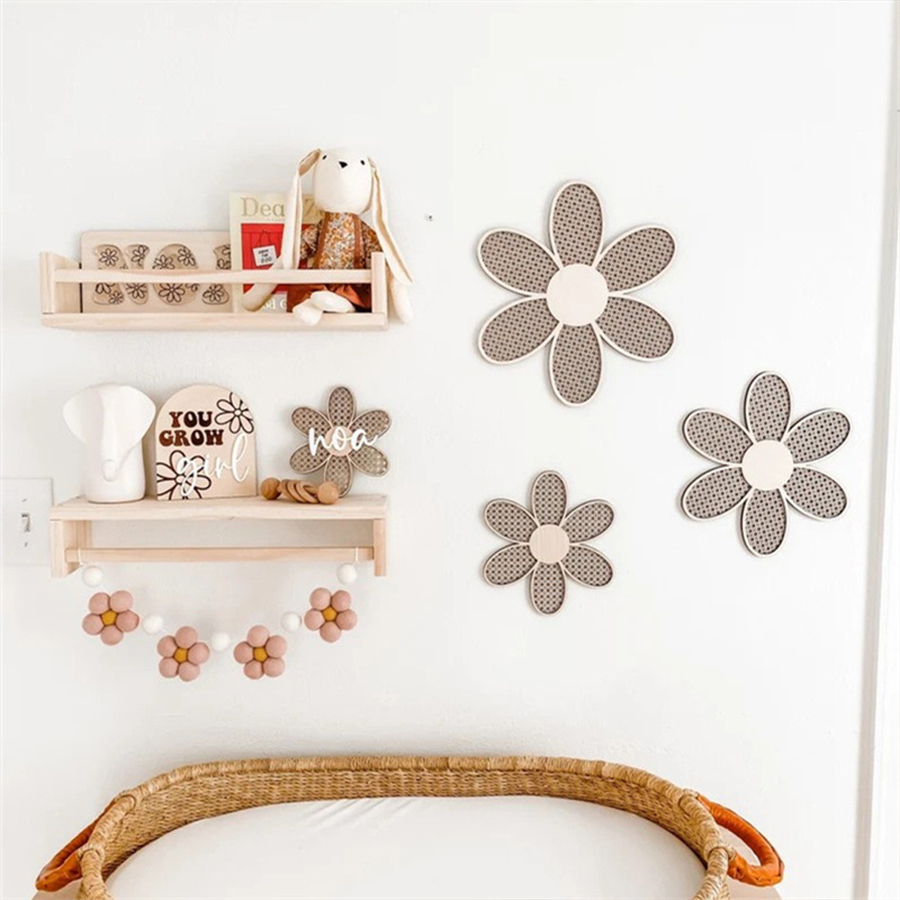 Handmade Felt Daisy Garland Bo – Baby Nursery Girl Room recenzja i cena