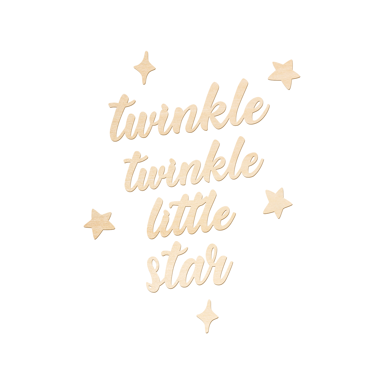 Twinkle Twinkle Little Star Wo – Baby Nursery Wall recenzja i cena