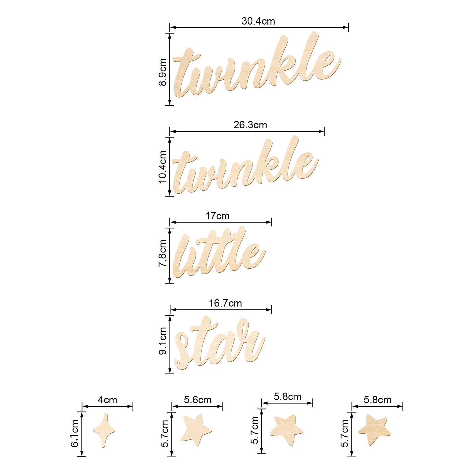 Twinkle Twinkle Little Star Wo – Baby Nursery Wall recenzja i cena