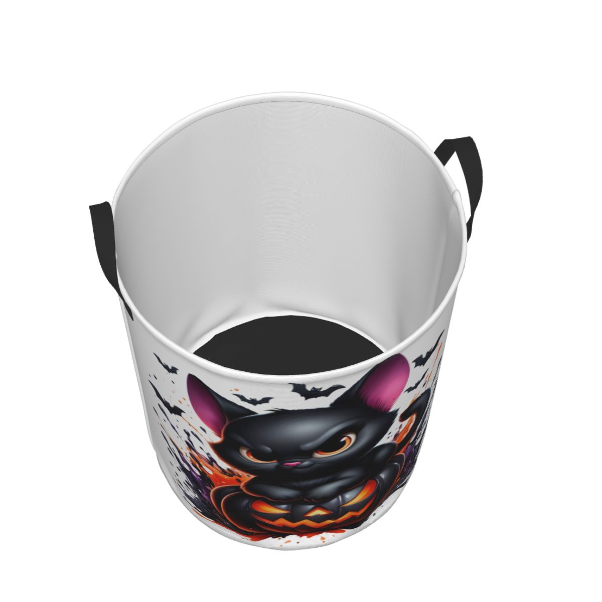 Halloween Black Cat Pumpkins L – Baby Nursery Laundry Hamper recenzja i cena