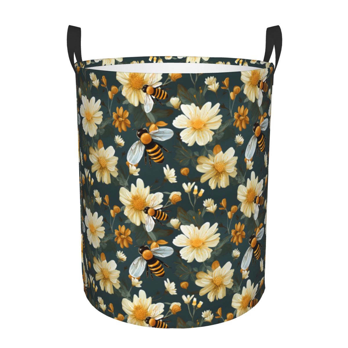 Honeycomb And Bee Pattern Laun – Baby Nursery Laundry Hamper recenzja i cena