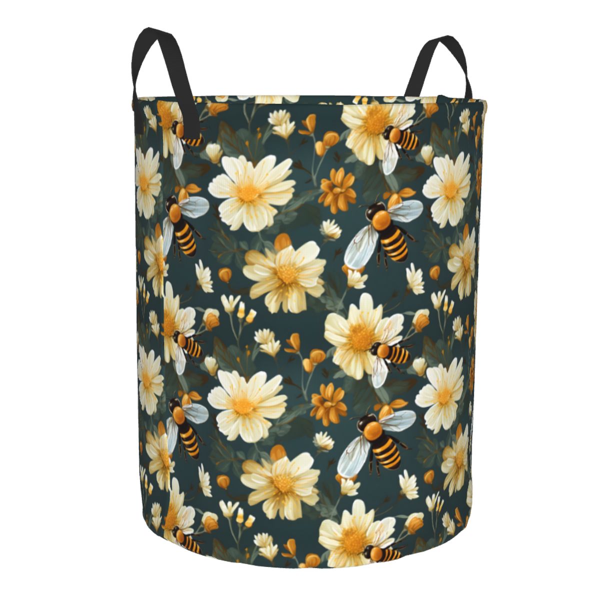 Honeycomb And Bee Pattern Laun – Baby Nursery Laundry Hamper recenzja i cena