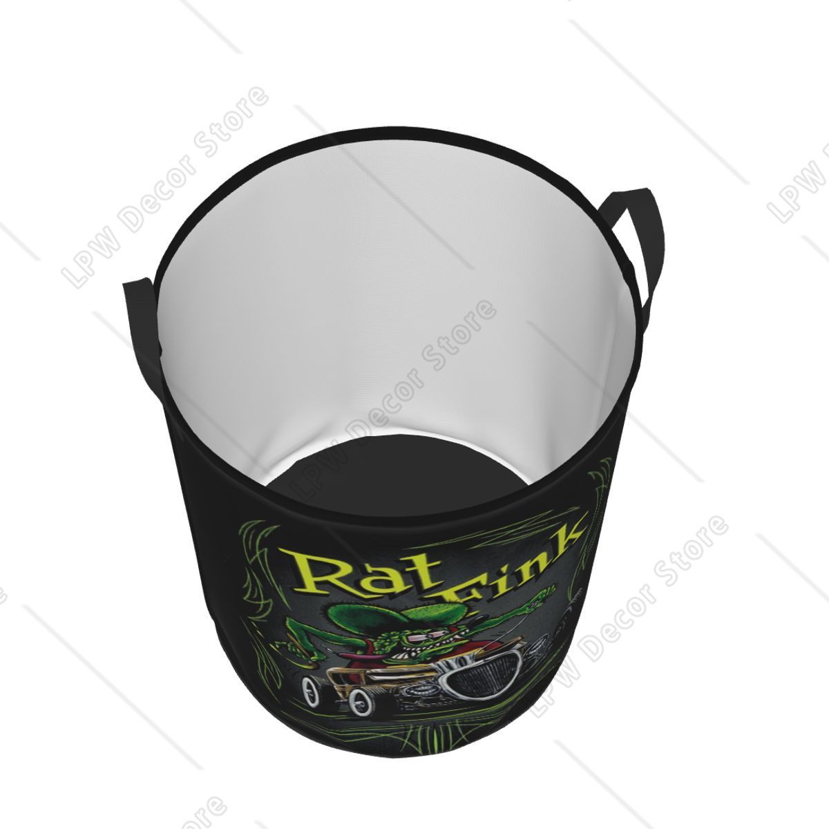 Custom Anime Cartoon Rat Fink  – Baby Nursery Laundry Hamper recenzja i cena