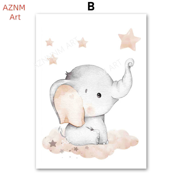 Elephant Balloon Rainbow Moon  – Baby Nursery Home recenzja i cena