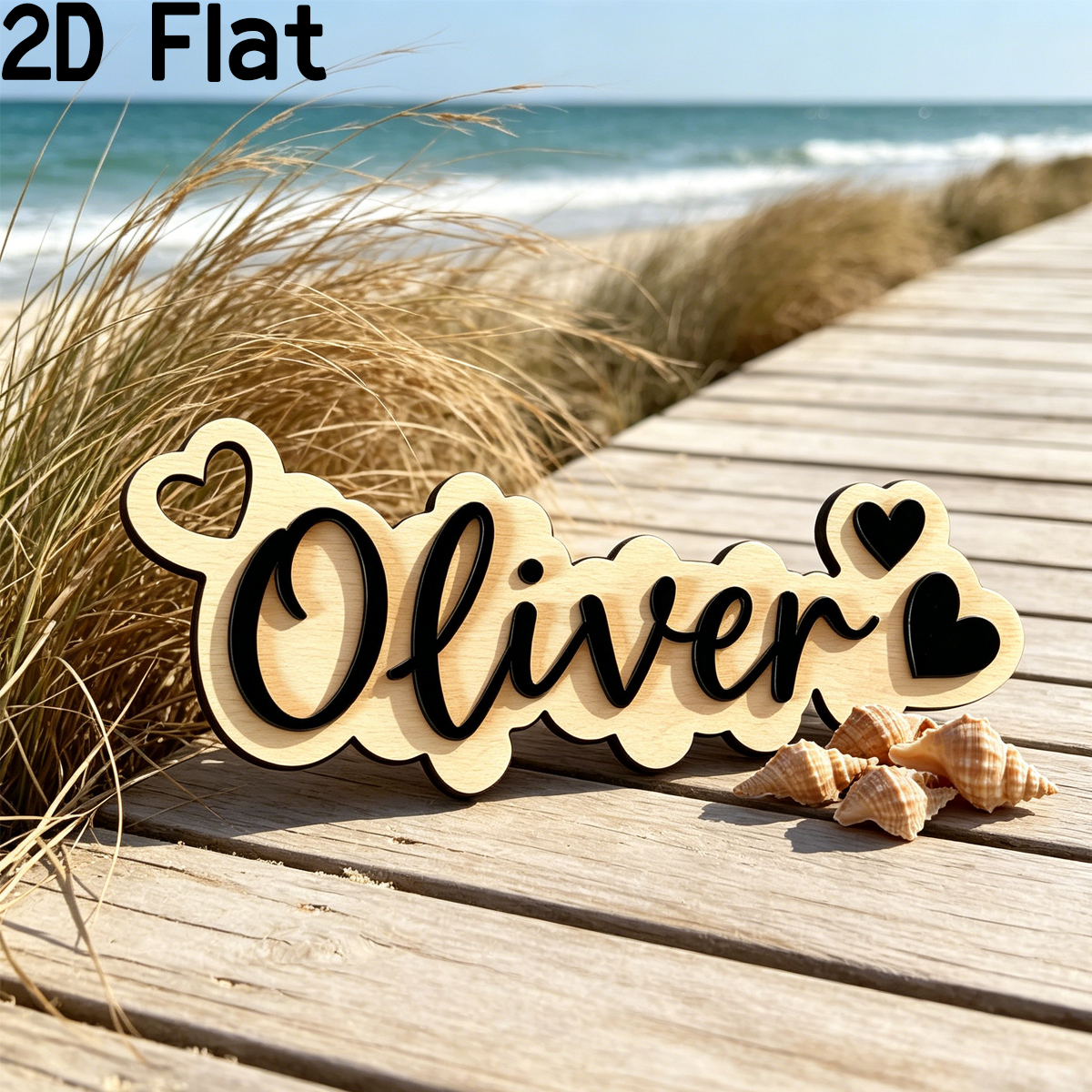 1Pc Custom Love Decor Wooden A – Baby Nursery Wall recenzja i cena