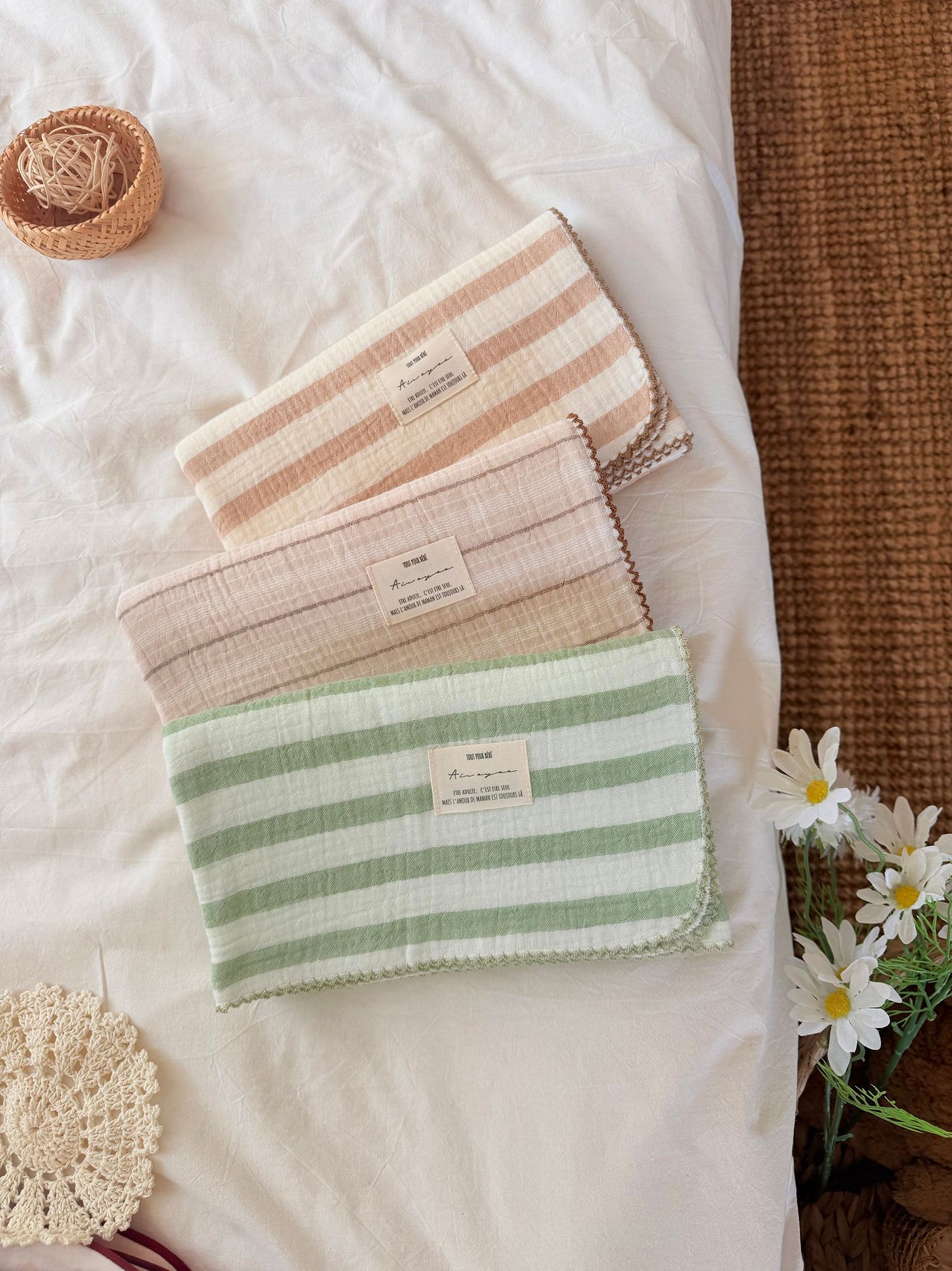 Summer Muslin Baby Swaddle Bla – Baby Girl Nursery Quilt recenzja i cena
