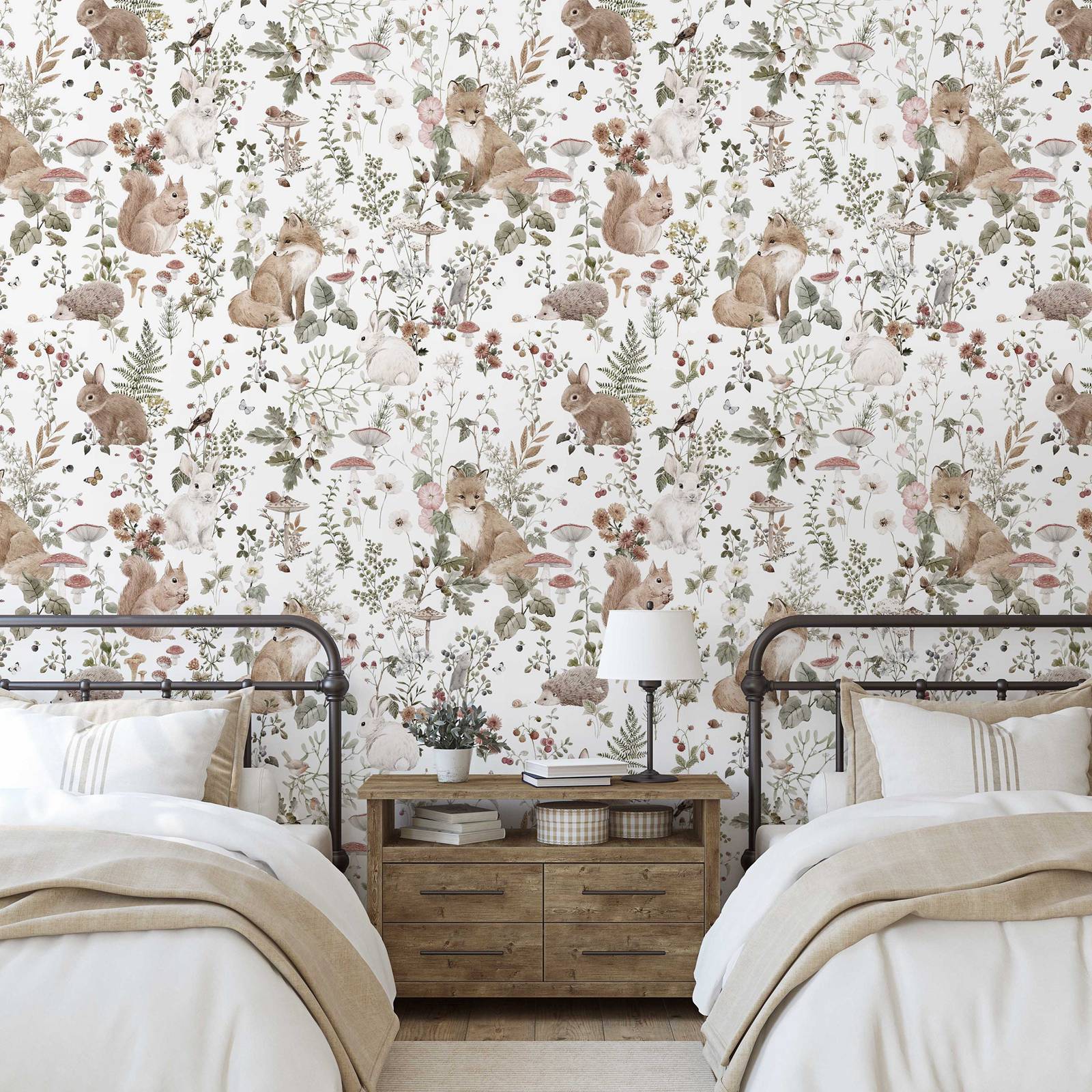 Forest Babies MuraL, Boys Nurs – Baby Nursery Vintage recenzja i cena