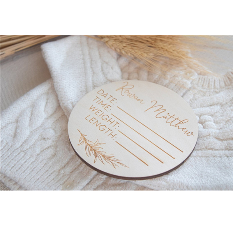 Wooden baby name sign Personal – Baby Nursery In Hospital recenzja i cena