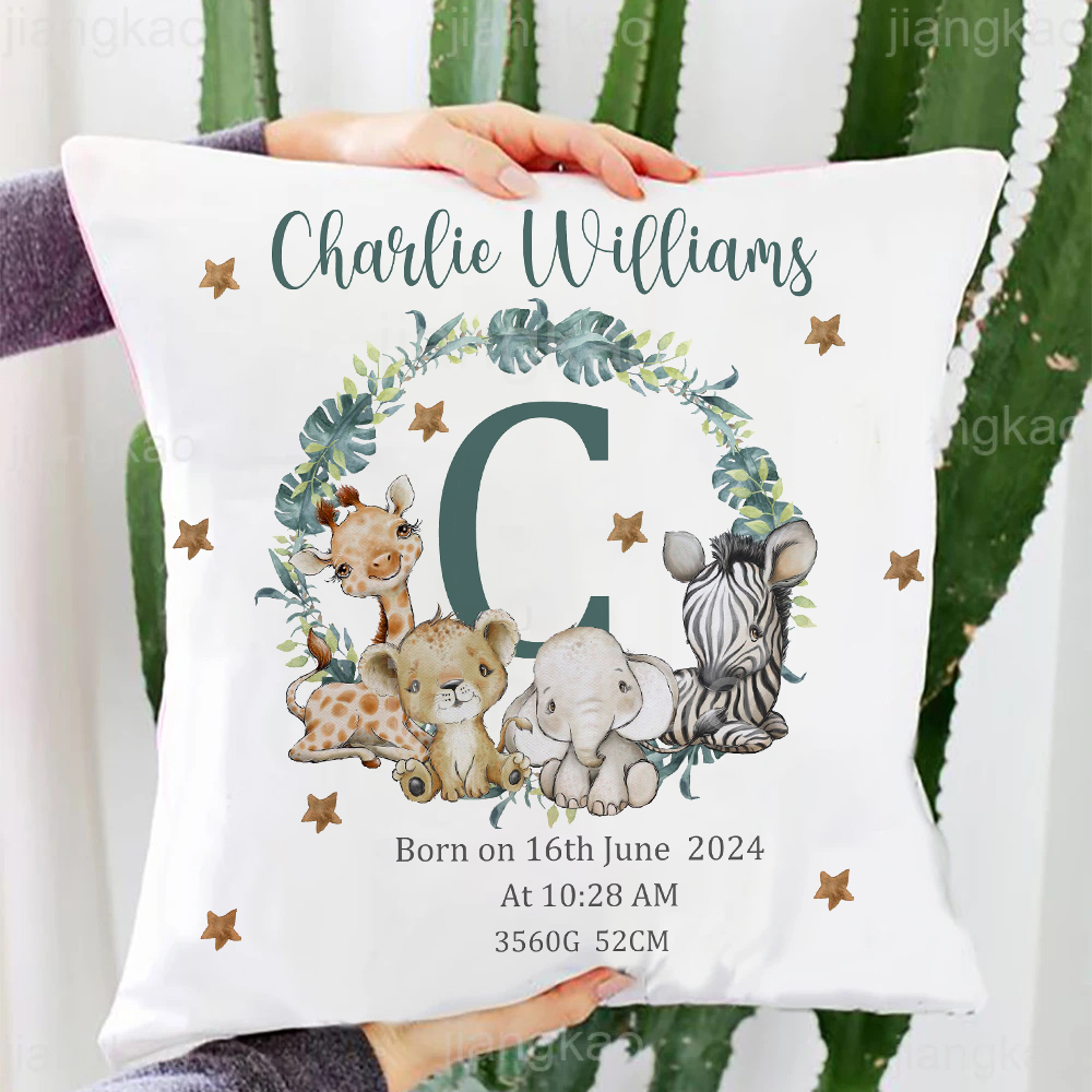 Personalized Safari Animal wit – Baby Nursery In Hospital recenzja i cena