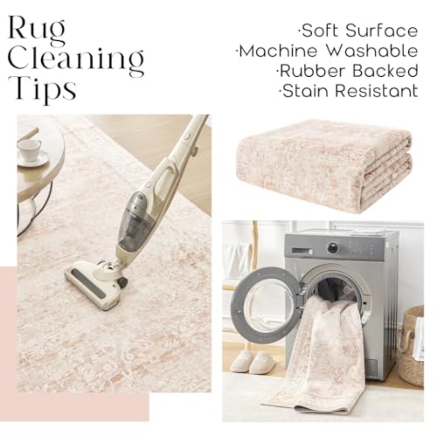 Pink Nursery Rug for Baby Girl – Baby Nursery Neutral recenzja i cena