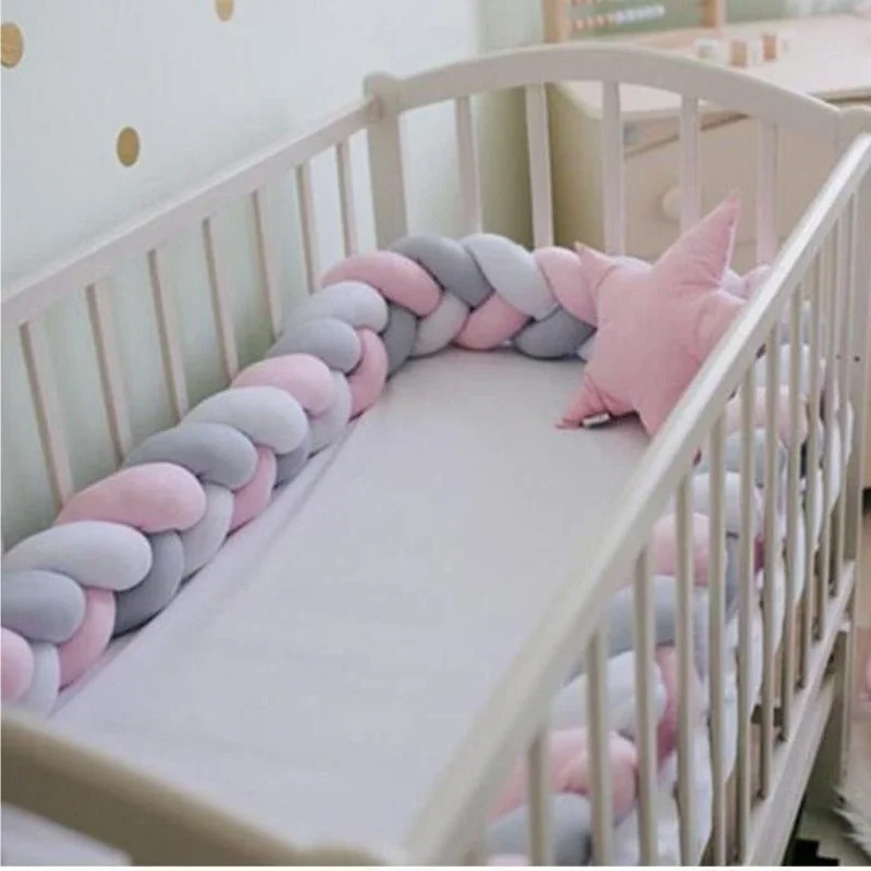 Boho Braided Crib Bumper Pillo – Baby Nursery Neutral recenzja i cena