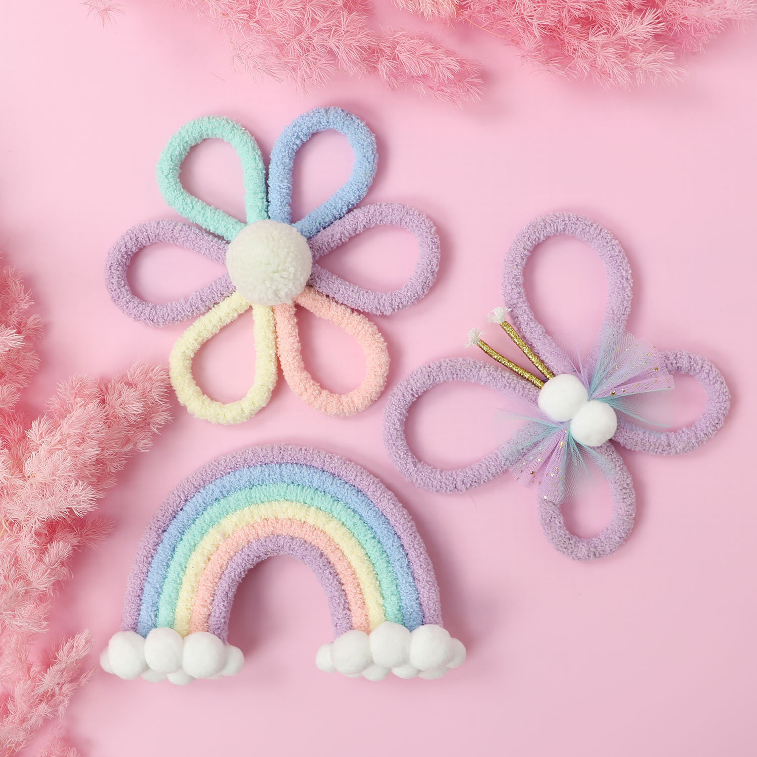 Nordic Rainbow Daisy Flower  B – Baby Nursery Girl Room recenzja i cena