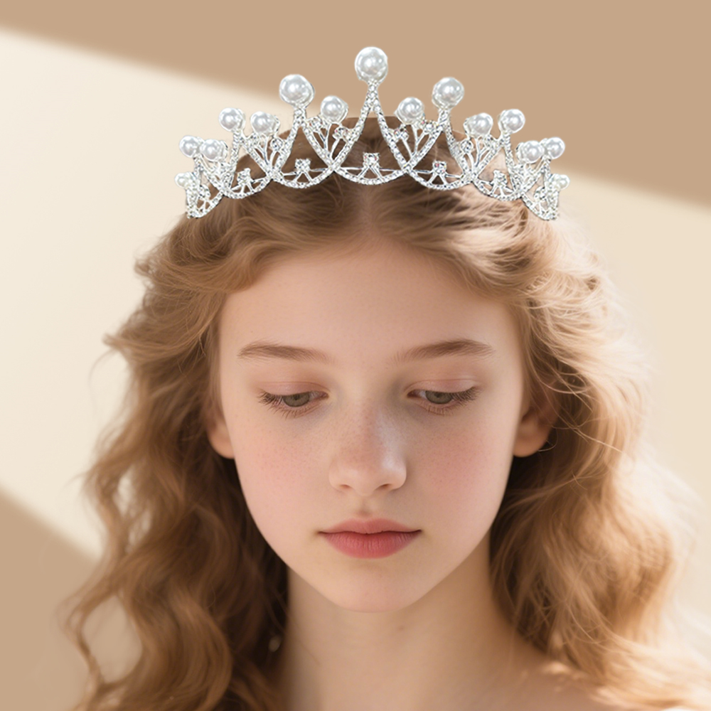 Elegant Pearl Crown Single Fas – Baby Nursery Gifts recenzja i cena
