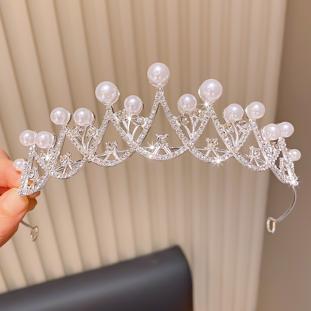 Elegant Pearl Crown Single Fas – Baby Nursery Gifts recenzja i cena