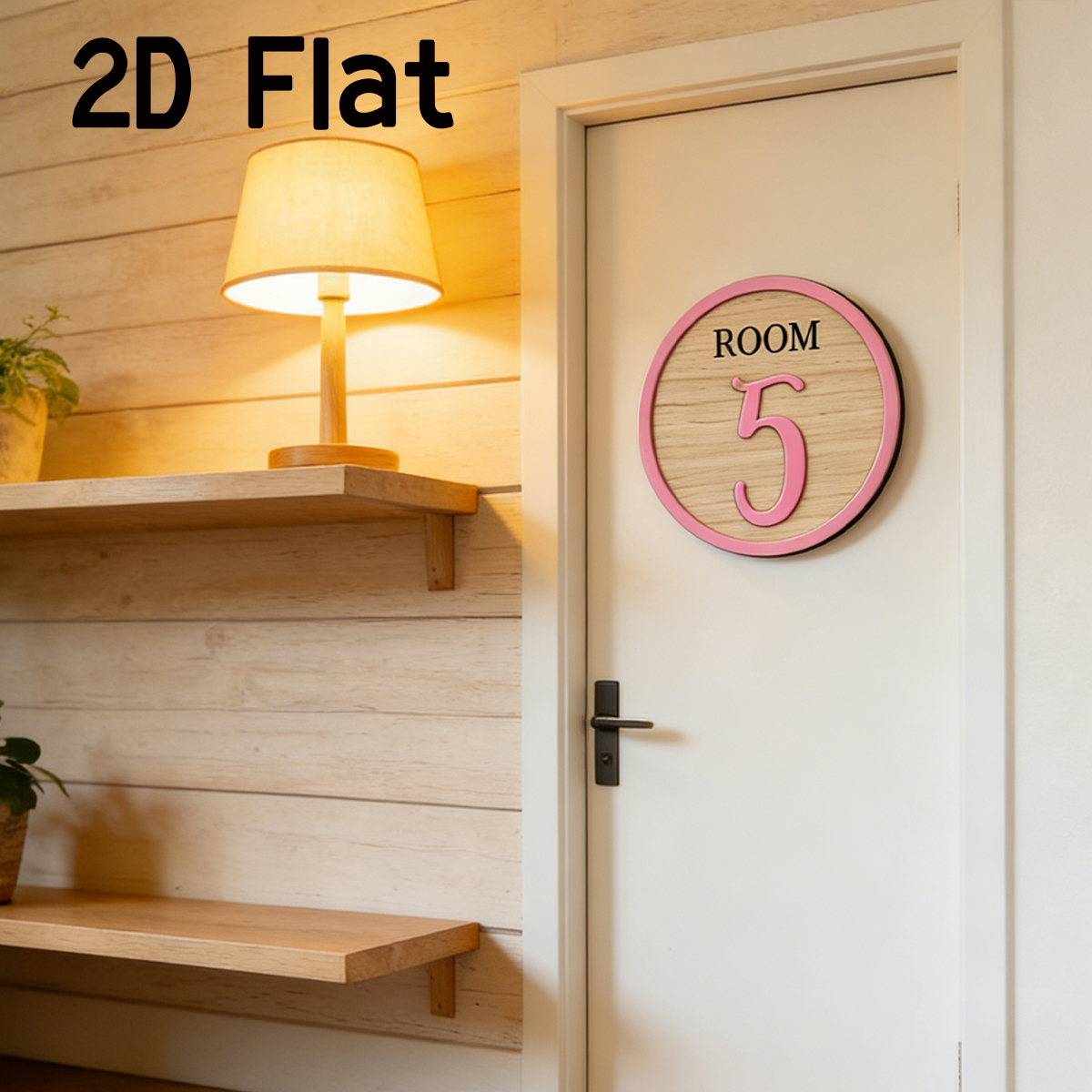 1Pc Cutom Pink Room Number Woo – Baby Nursery Wall recenzja i cena