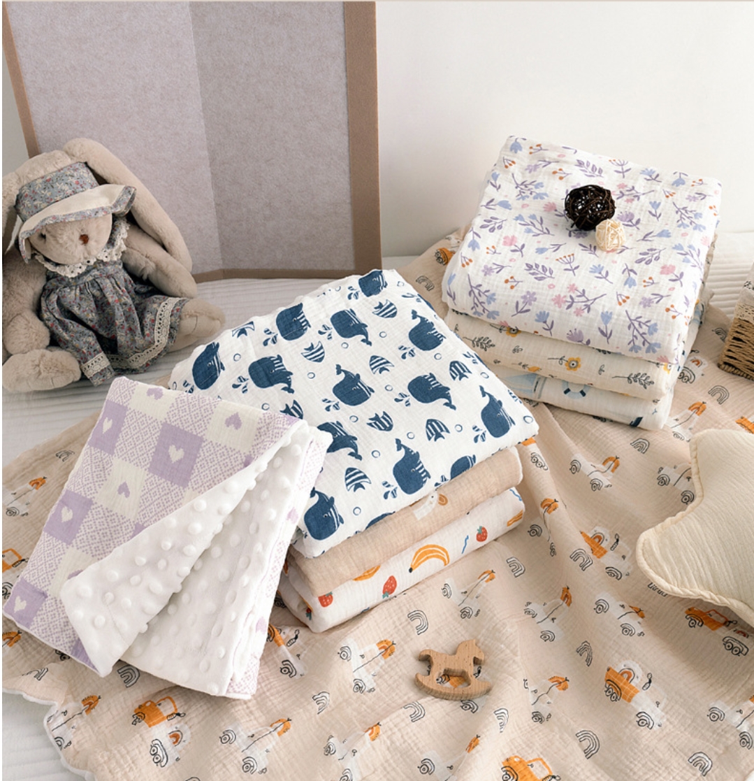 Muslin Baby Swaddle Blanket Fo – Baby Girl Nursery Quilt recenzja i cena