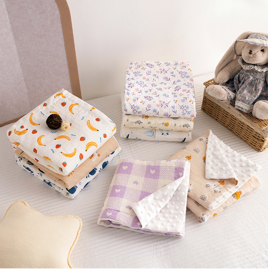 Muslin Baby Swaddle Blanket Fo – Baby Girl Nursery Quilt recenzja i cena