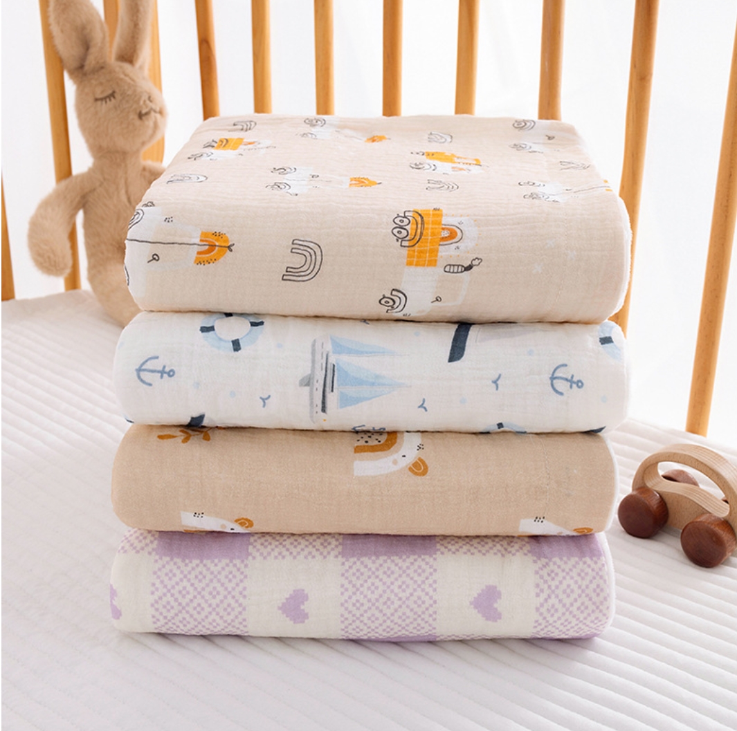 Muslin Baby Swaddle Blanket Fo – Baby Girl Nursery Quilt recenzja i cena