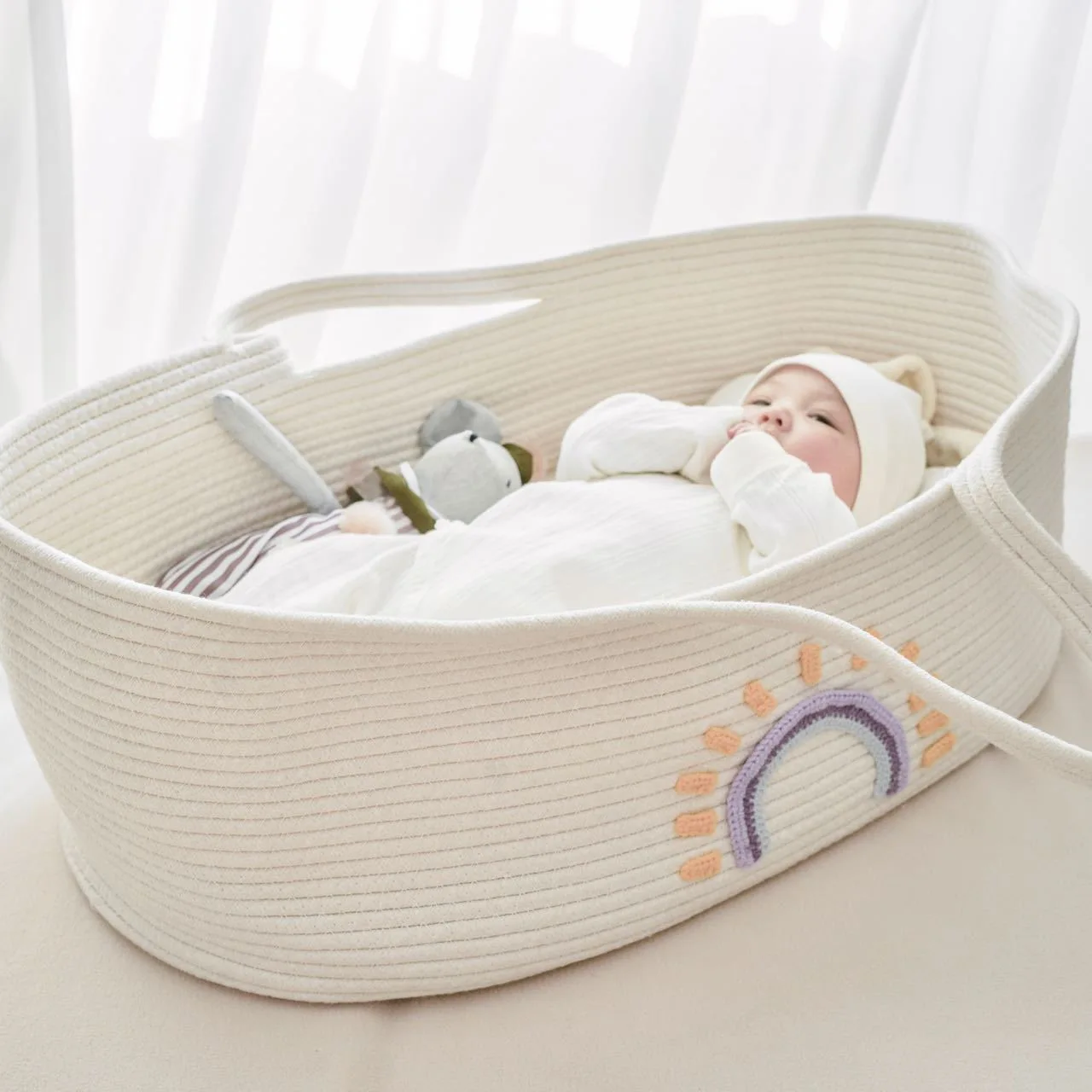 Portable Baby Carrying Basket  – Baby Nursery Bed recenzja i cena