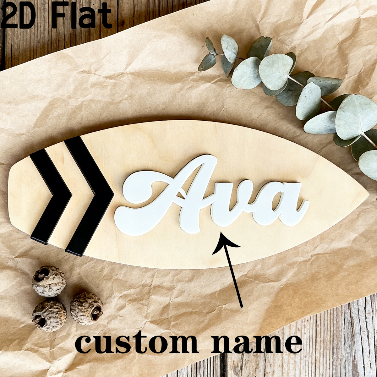 1Pc Custom Surfboard Wooden Ac – Baby Nursery Wall recenzja i cena