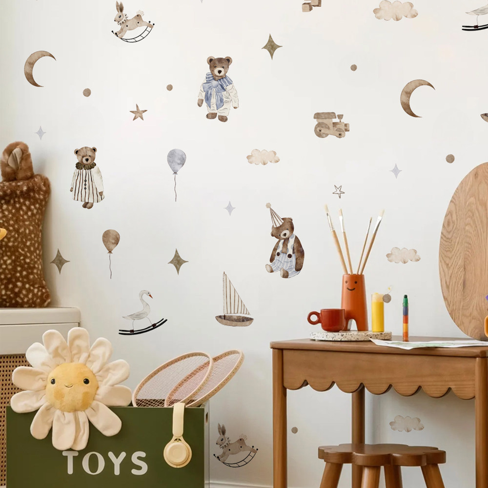 Boho Wall Stickers Vintage Cut – Baby Nursery Vintage recenzja i cena