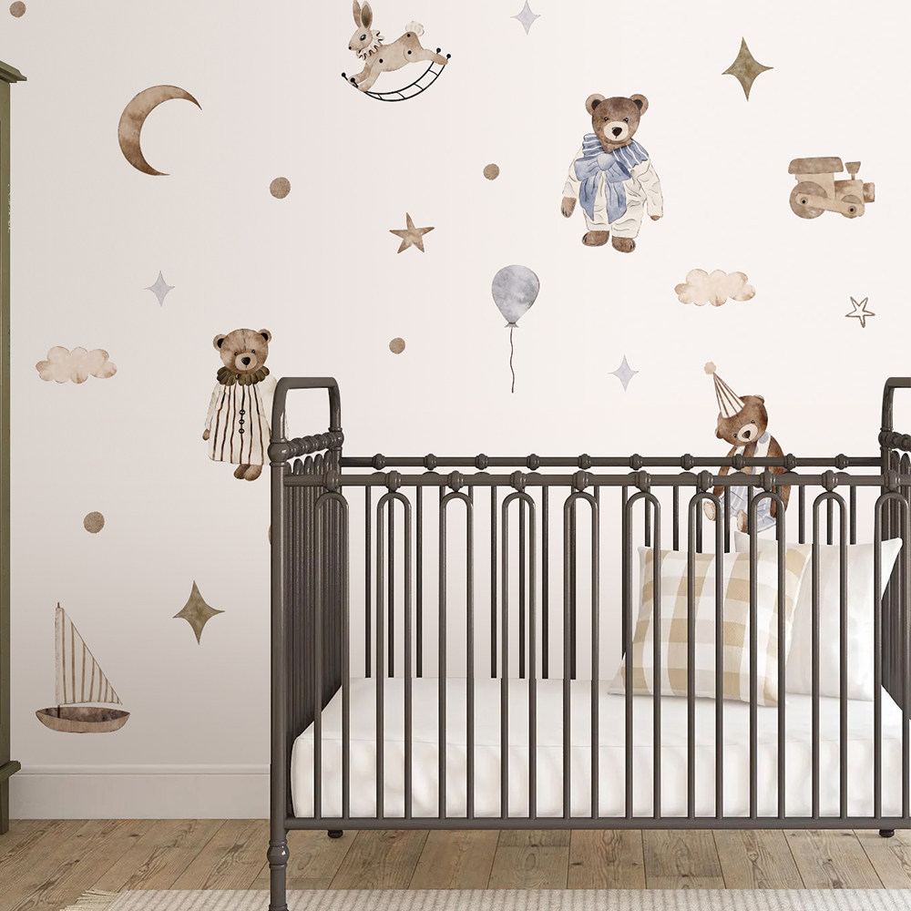 Boho Wall Stickers Vintage Cut – Baby Nursery Vintage recenzja i cena