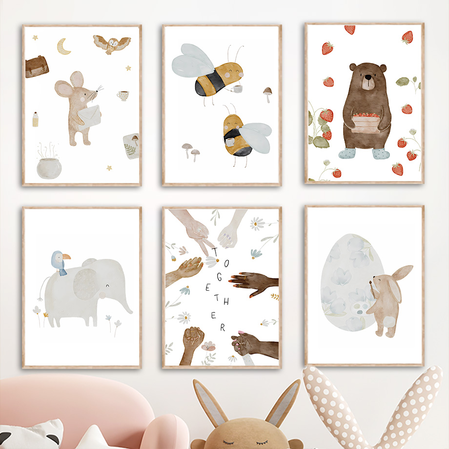 Boho Animals Friend Elephant R – Baby Nursery Home recenzja i cena