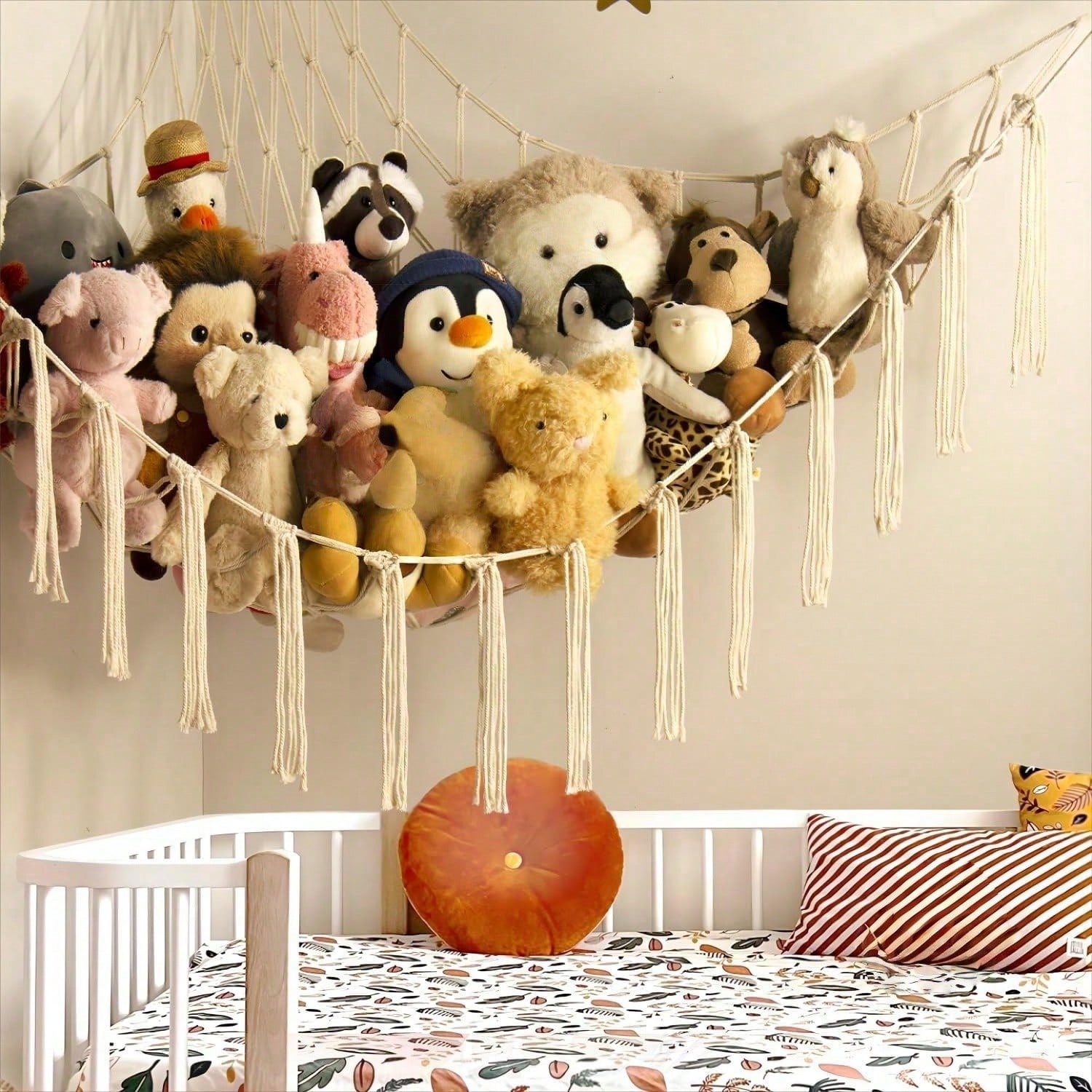Toy Stuffed Animal Storage Ham – Baby Nursery Games recenzja i cena