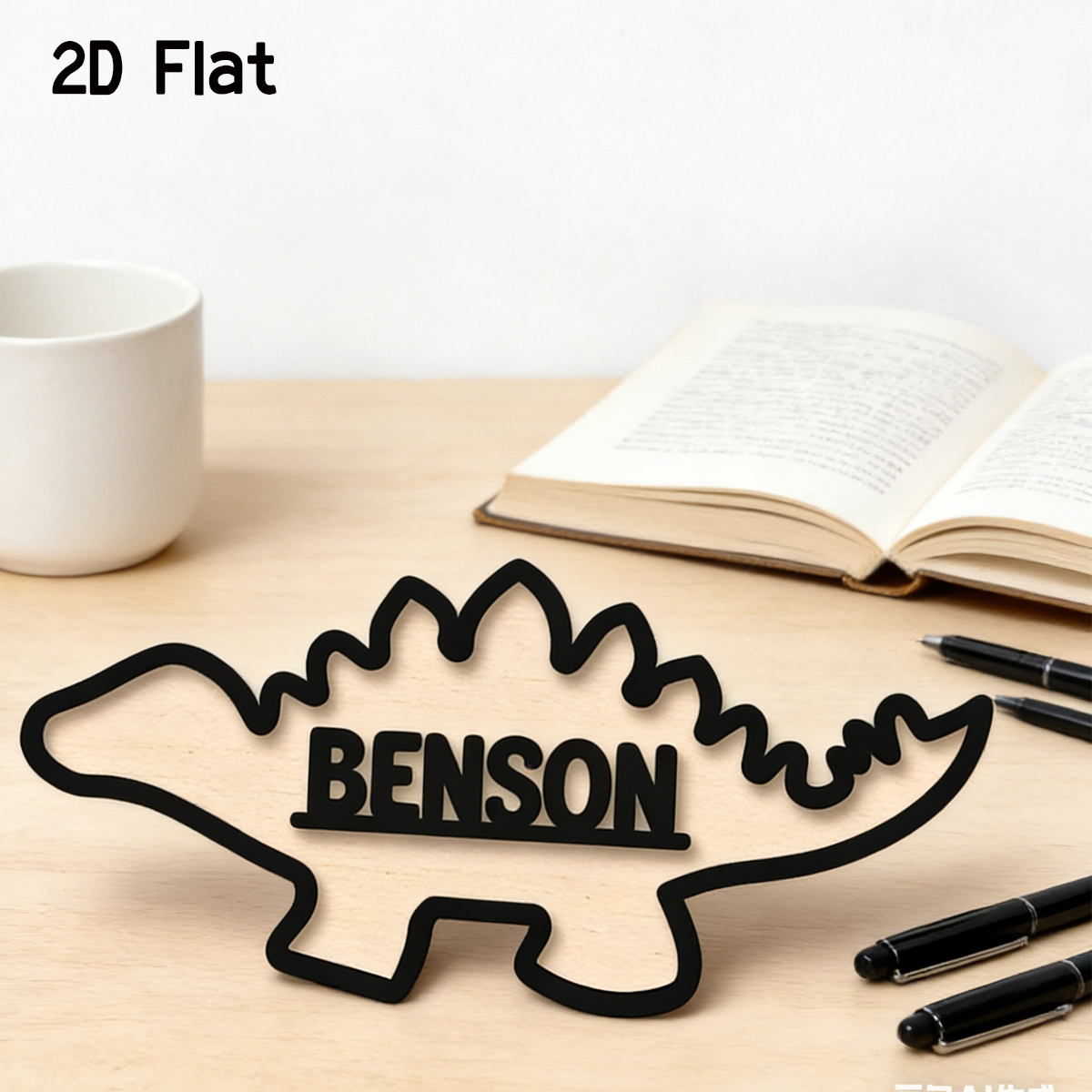 1Pc Cutom Dinosaur Wooden Acry – Baby Nursery Wall recenzja i cena