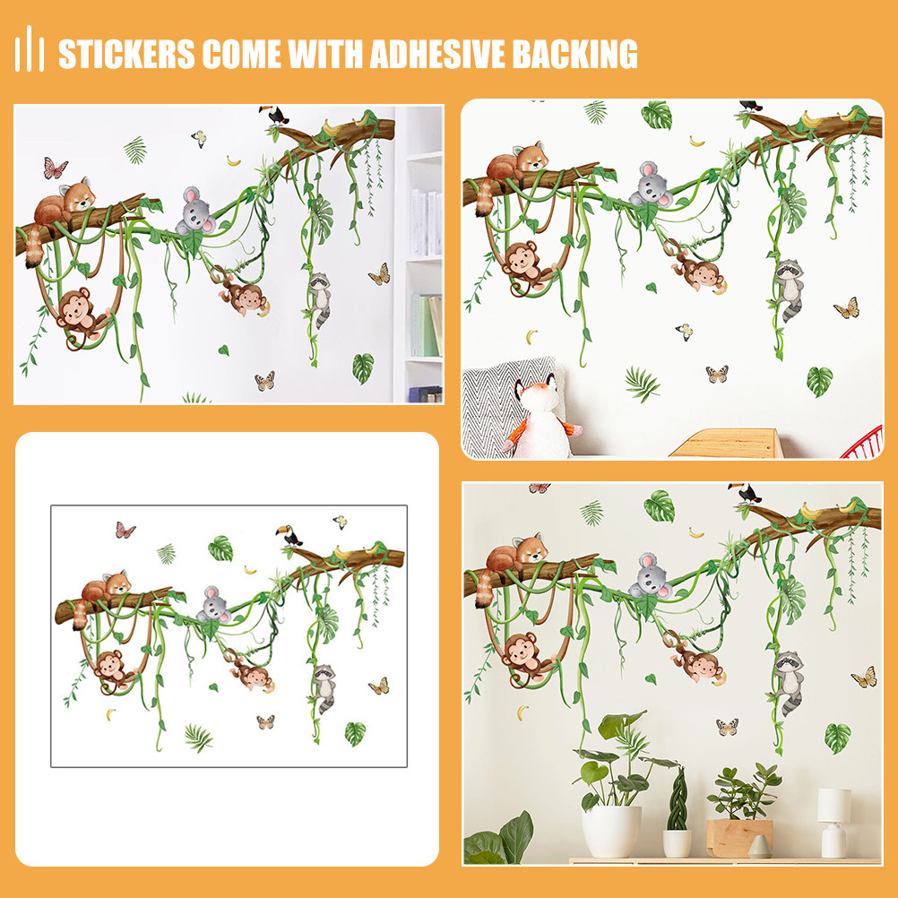 Jungle Animal Wall Stickers Zo – Wall Decal Nursery recenzja i cena