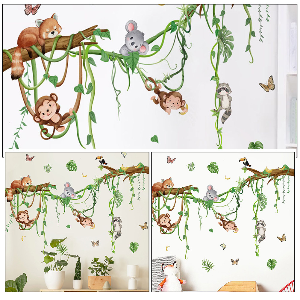 Jungle Animal Wall Stickers Zo – Wall Decal Nursery recenzja i cena