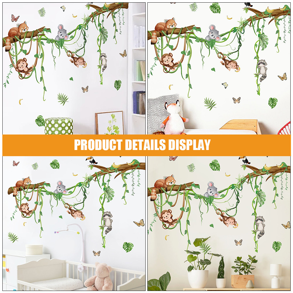 Jungle Animal Wall Stickers Zo – Wall Decal Nursery recenzja i cena