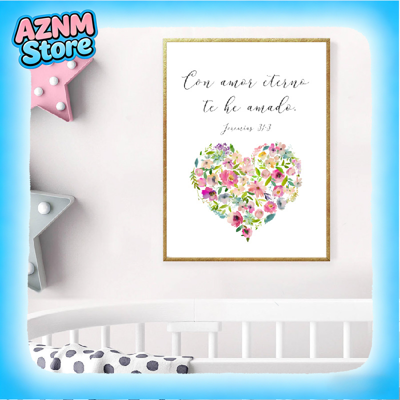 2026 Spanish Bible Verse Love  – Baby Nursery In Spanish recenzja i cena