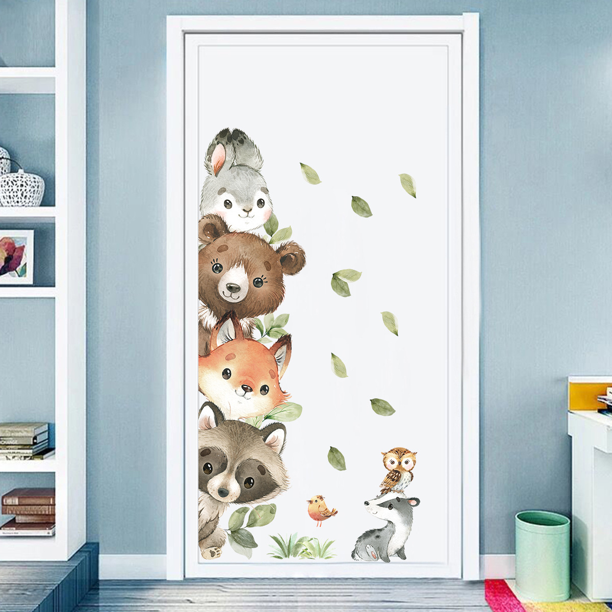 Forest Animals Theme Bear Deer – Baby Nursery Forest Theme recenzja i cena