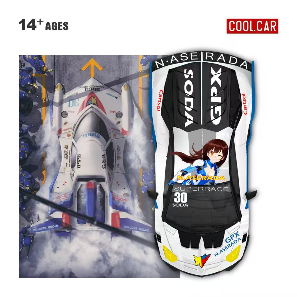 Cool Car 1:64 GTEVO Superrace  – Baby Nursery Gifts recenzja i cena