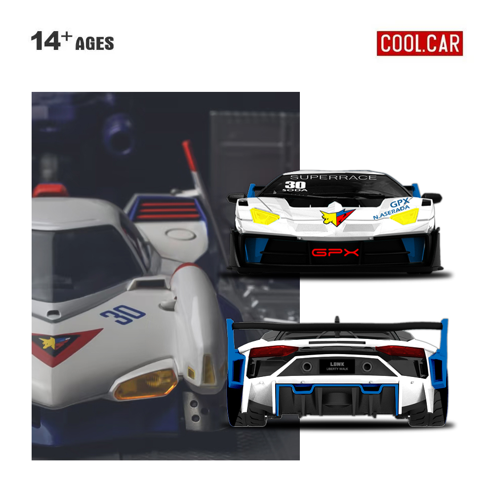 Cool Car 1:64 GTEVO Superrace  – Baby Nursery Gifts recenzja i cena