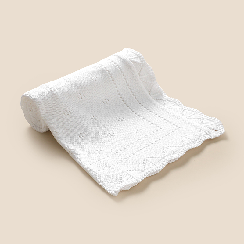 100*80cm Baby Blankets Cotton  – Baby Girl Nursery Quilt recenzja i cena