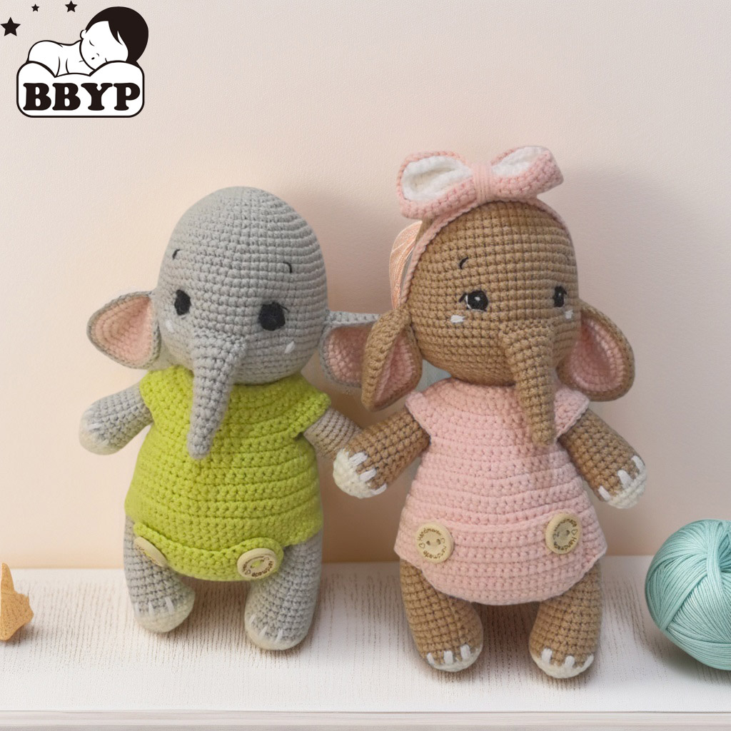 Handmade Crochet Elephant Coup – Baby Nursery Games recenzja i cena