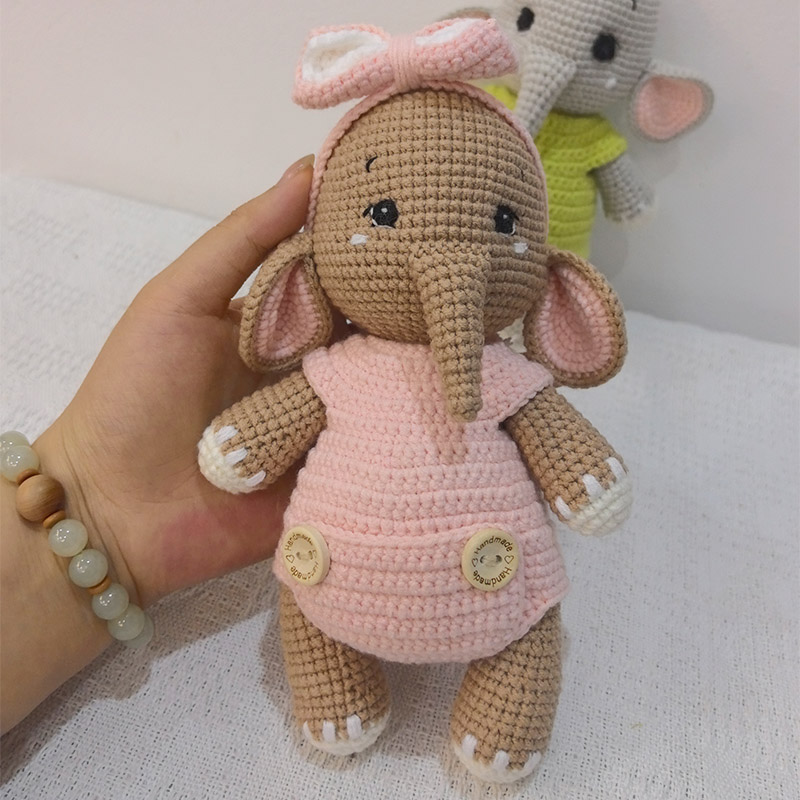 Handmade Crochet Elephant Coup – Baby Nursery Games recenzja i cena