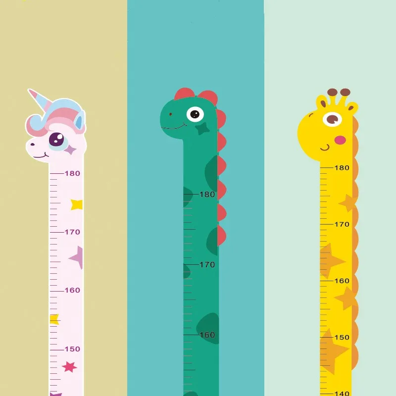 Cartoon Animals Baby Height Me – Wall Decal Nursery recenzja i cena