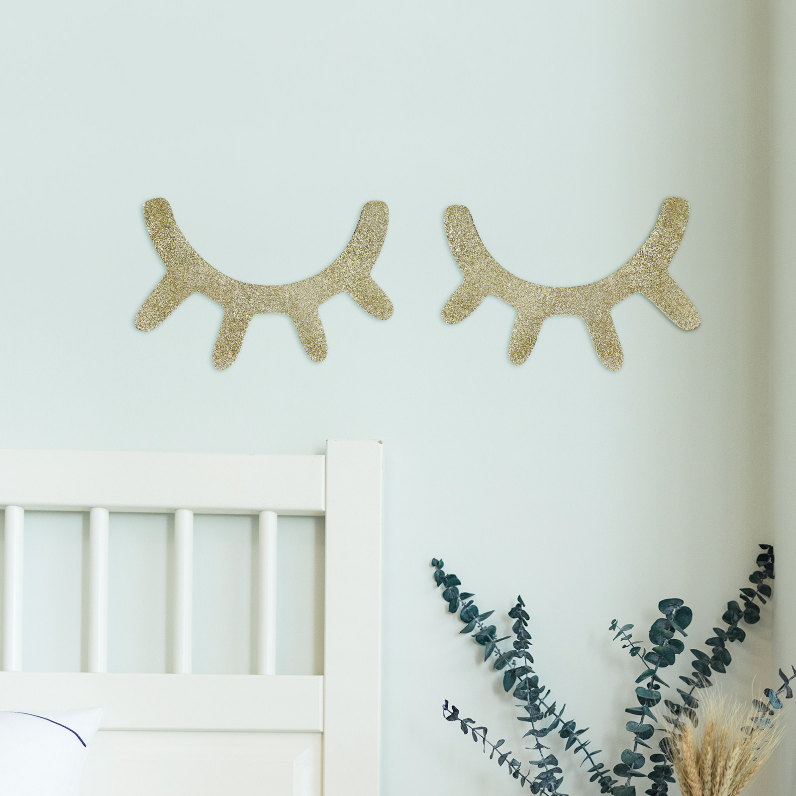 1Pair Nordic Style Sleepy Eyel – Baby Nursery Wall recenzja i cena