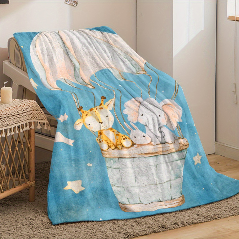 Cute animals hot air balloon s – Baby Nursery In Hospital recenzja i cena