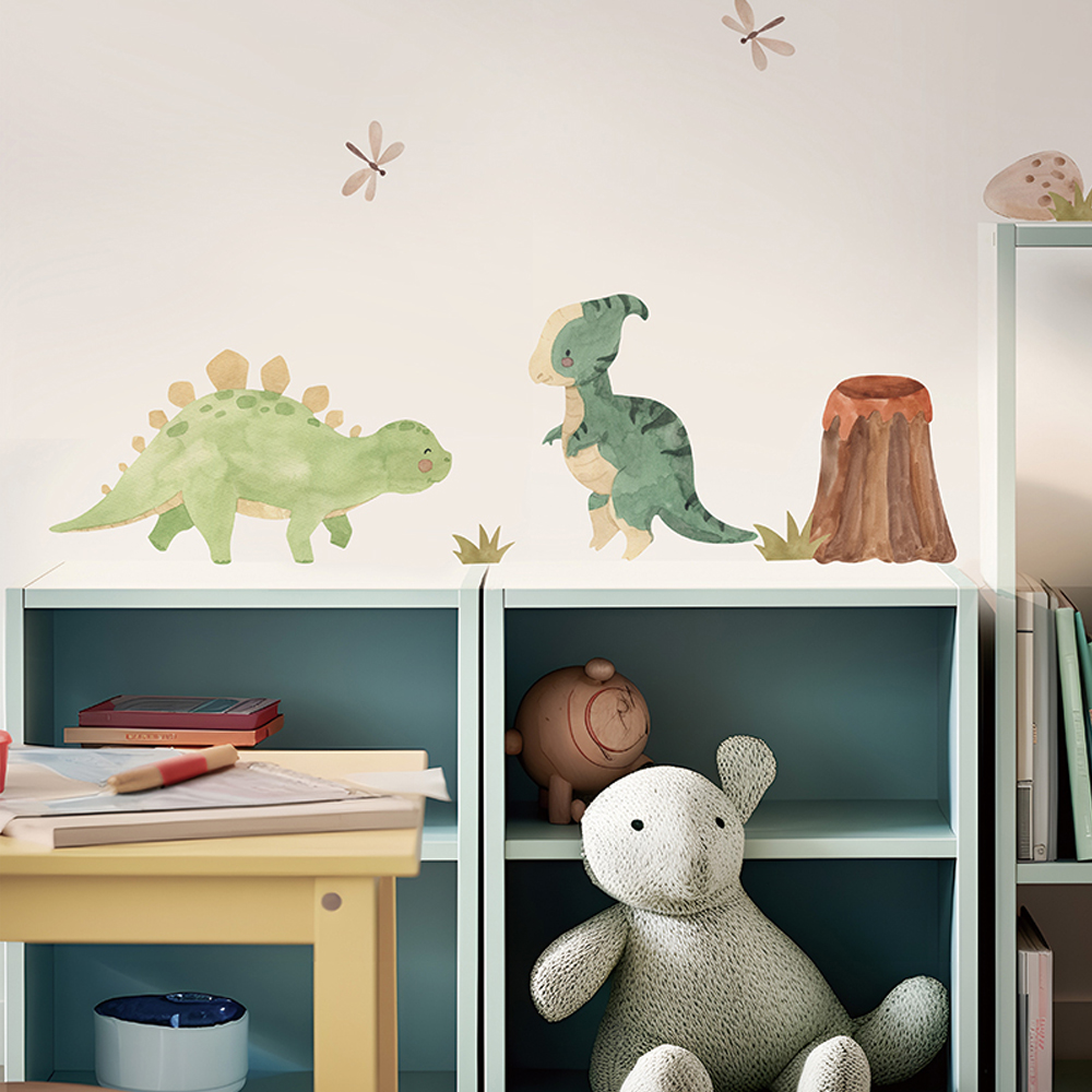 Dinosaur Wall Decals, Dino Alp – Baby Nursery Girl Room recenzja i cena