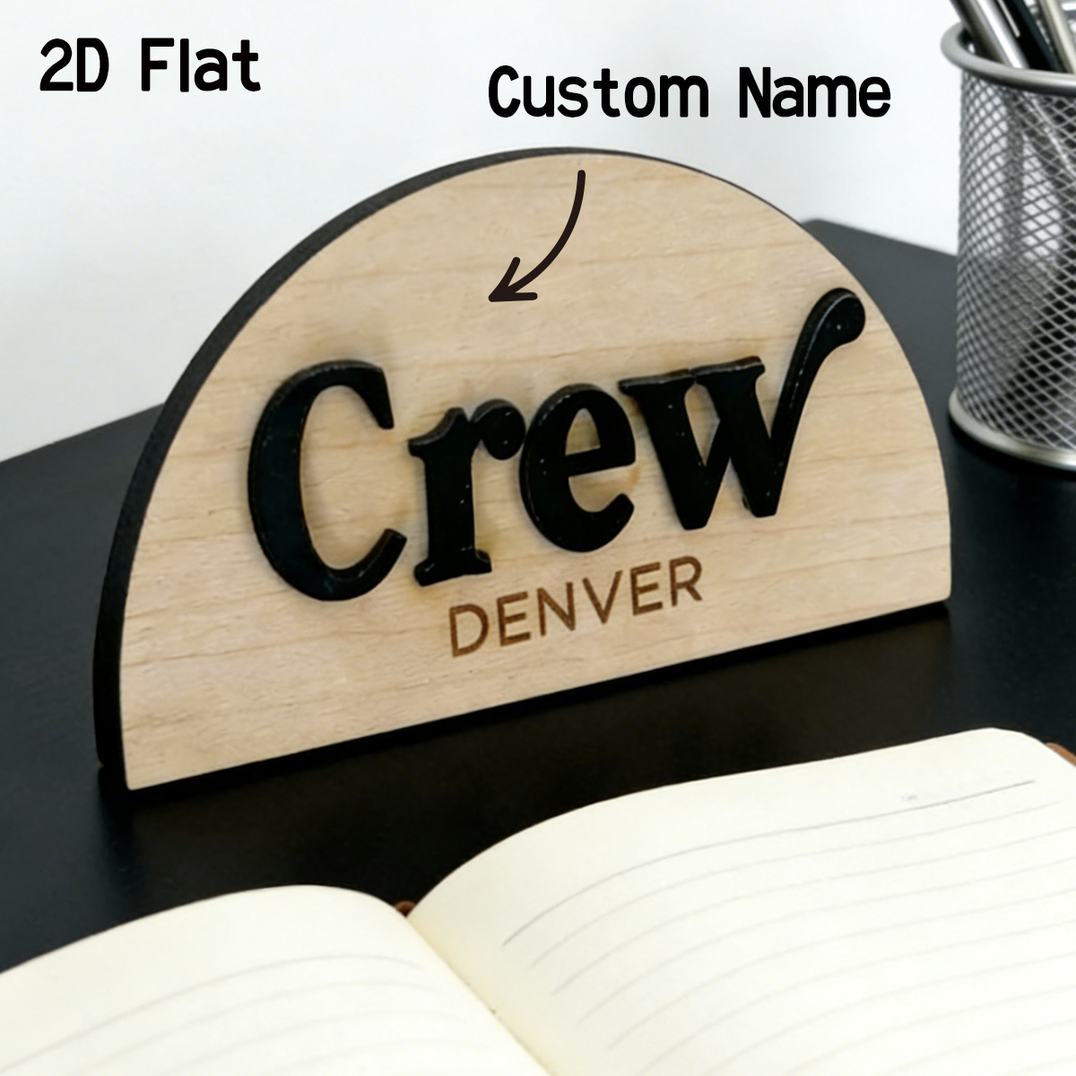 1Pc Cutom Crescent Wooden Acry – Baby Nursery Wall recenzja i cena
